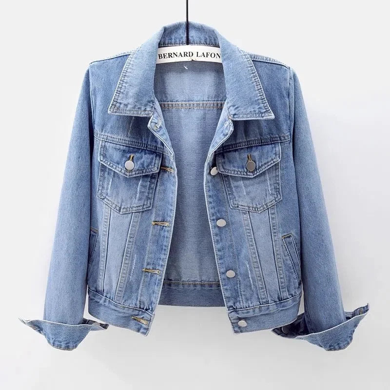 Veste en jean classique Aura