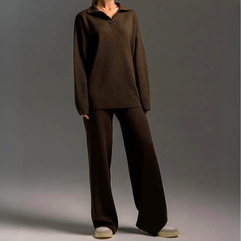 Ensemble lounge en tricot doux Ariela